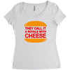 royale with cheese Women's Triblend Scoop T-shirt