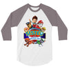 paw patrol birthday boy sister 3/4 Sleeve Shirt