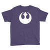 rebel alliance sticker vinyl decal star wars   car window wall decor Youth Tee