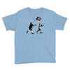 banksy kids play t.v. ball Youth Tee
