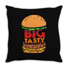 big tasty Throw Pillow