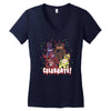 five nights at freddy's celebrate! Women's V-Neck T-Shirt