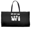 boys next door Weekender Totes