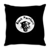 black panthers party black history month political logo Throw Pillow