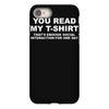 you read my t shirt iPhone 8