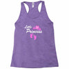 little princess gender reveal game Racerback Tank