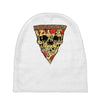 pizza skull Baby Beanies