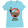 trap queen Ladies Fitted T-Shirt