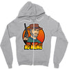 the man with no face Zipper Hoodie