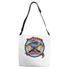 prison guards team Adjustable Strap Totes