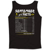 September Girl Facts Libra Tank Top