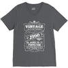 Vintage Aged To Perfection 1990 V-Neck Tee