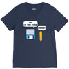 usb i am your father! funny geek computer V-Neck Tee
