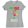 cinco que mayo Ladies Fitted T-Shirt