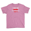 i may be wrong Youth Tee