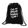 cash me outside howbow dah Drawstring Bags