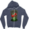 from the grave Zipper Hoodie
