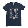 dump trump Ladies Fitted T-Shirt