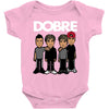 dobre twins dobre brother Baby Bodysuit