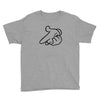 mickey pistol hands gun hip hop mens r&amp;b gangsta banksy grey t shirt s Youth Tee