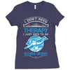 I Don't Need Therapy Just to Go Scuba Diving Ladies Fitted T-Shirt