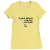 13. pull this fork please 012 Ladies Fitted T-Shirt