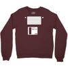 floppy disk Crewneck Sweatshirt