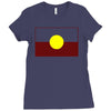 australian aboriginal Ladies Fitted T-Shirt
