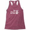 dos cervezas por favor Racerback Tank