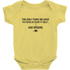 fear it delf and spiders Baby Bodysuit