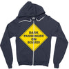 dark passenger on board Zipper Hoodie