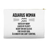 Aquarius Woman Accessory Pouches