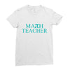 math teacher pi Ladies Fitted T-Shirt