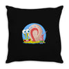 opposite day Throw Pillow
