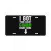 got your lucky charm License Plate