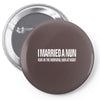 men's funny graphic Pin-back button
