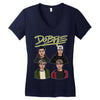 dobre twins Women's V-Neck T-Shirt