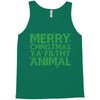 merry christmas ya filthy animal Tank Top