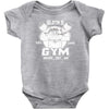 sloth's gym Baby Onesie