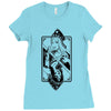 card girl deat game Ladies Fitted T-Shirt