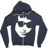 bob dylan Zipper Hoodie