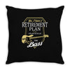 retirement plan Throw Pillow