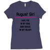 August Girl Ladies Fitted T-Shirt