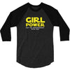 Girl Power May The Empowerment With You 3/4 Sleeve Shirt
