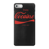 enjoy cocaine funny gray iPhone 7 Case