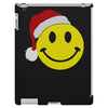 smiley face wears santa hat merry christmas iPad 3 and 4 Case