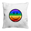 smiling Throw Pillow