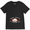 September Peeking Out Asian Baby Boy V-Neck Tee