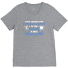 I Love Someone with Stomach Cancer to The Moon and Back to Infinity V-Neck Tee