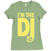im a dj graphic tee mens Ladies Fitted T-Shirt